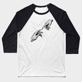 Two hands in contact Baseball T-Shirt